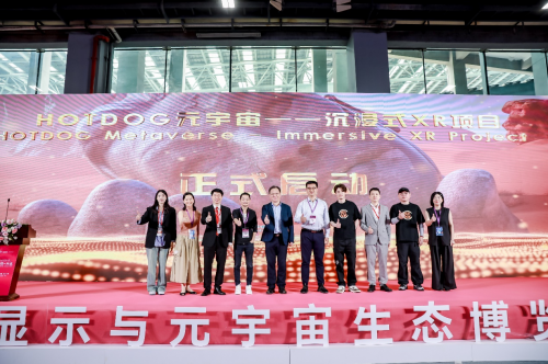 熊猫体育官网：XR新纪元破晓HOTDOG闪耀“2024数字显示与元宇宙生态博览会”斩获多个重磅奖项！(图4)